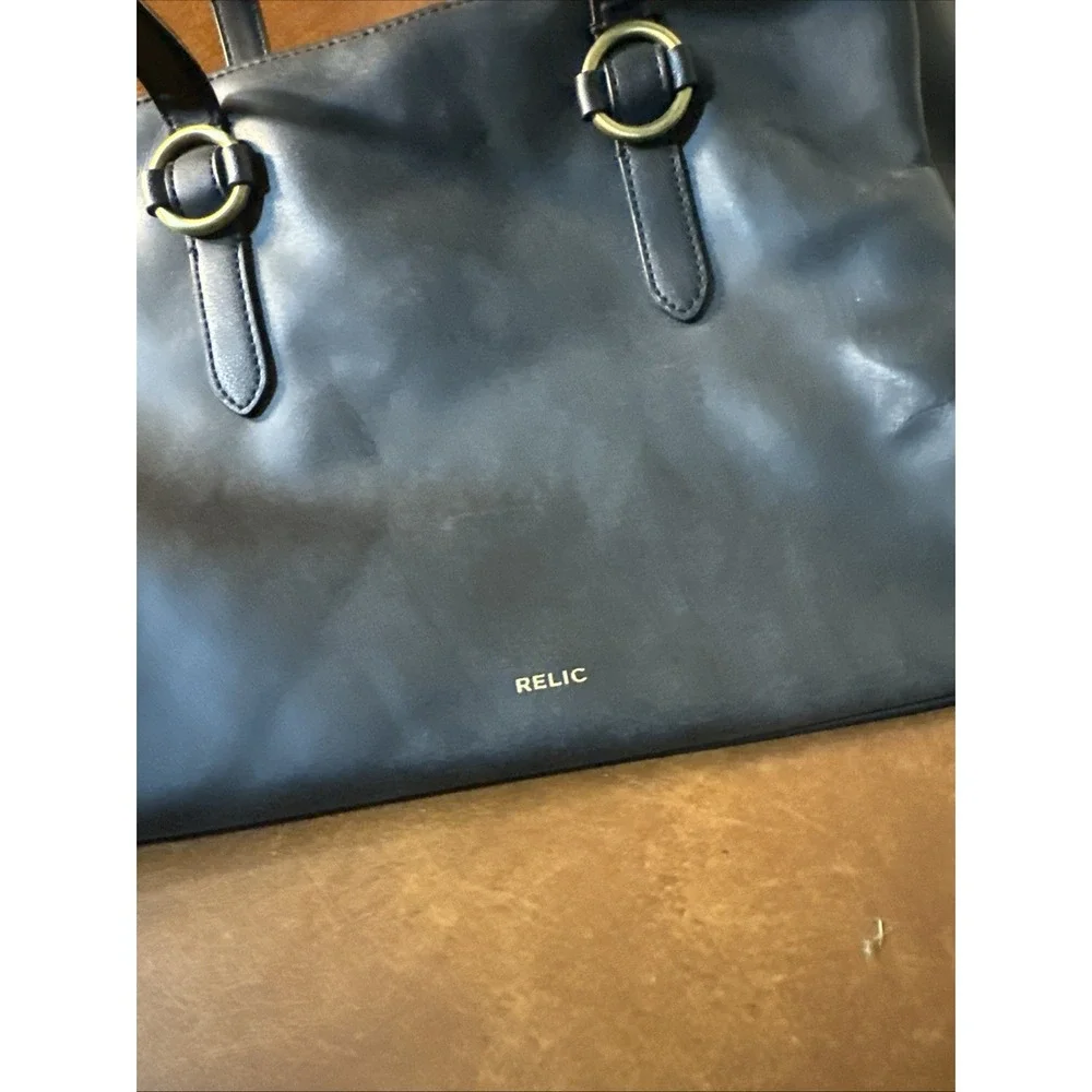 Relic by Fossil Shoulder Handbag Purse 2 Handles Med Large 13
